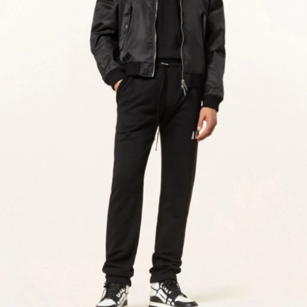 Amiri Men's Black Cotton Elastic Waist Sweatpants